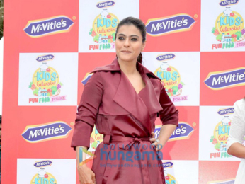 Kajol unveils new products by McVitie's Kids Culinaire Festival