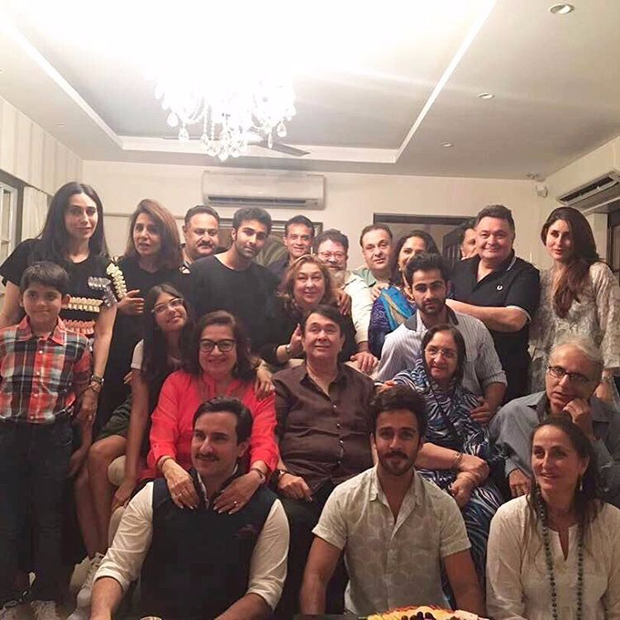 Kareena Kapoor Khan and Karisma Kapoor celebrate mom's 70th birthday with the Kapoor clan