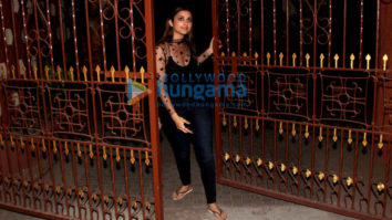 Parineeti Chopra snapped post her dinner at a friend’s house in Bandra
