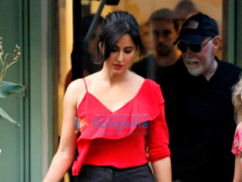 Katrina Kaif snapped dining out with her family in Mumbai