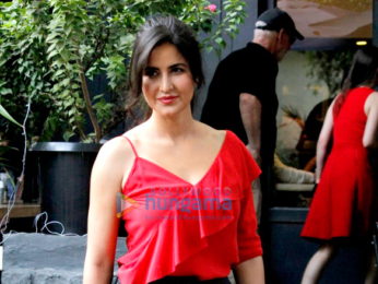 Katrina Kaif snapped dining out with her family in Mumbai
