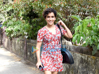 Kiara Advani and Sanya Malhotra snapped post lunch at The Kitchen Garden