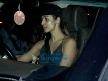 Malaika Arora Khan and Amrita Arora snapped with kids in bandra