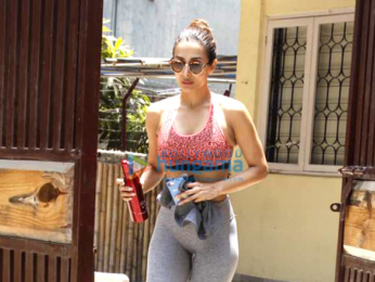 Malaika Arora snapped post yoga session in Bandra