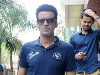 Manoj Bajpayee and Taapsee Pannu snapped at 'Naam Shabana' promotions