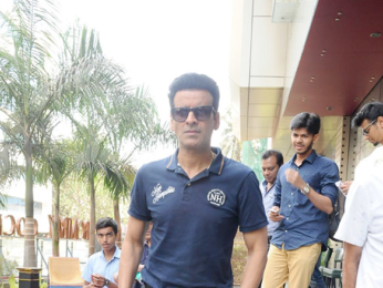 Manoj Bajpayee and Taapsee Pannu snapped at 'Naam Shabana' promotions