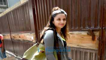 Parineeti Chopra snapped post her yoga session in Bandra