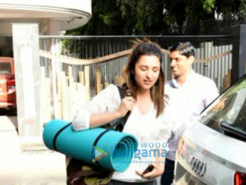 Parineeti Chopra snapped post Yoga session in Bandra