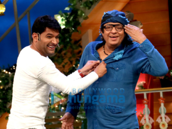 Prem Chopra, Raza Murad and Ranjeet snapped on sets of The Kapil Sharma Show