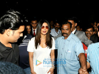 Priyanka Chopra snapped returning from the USA