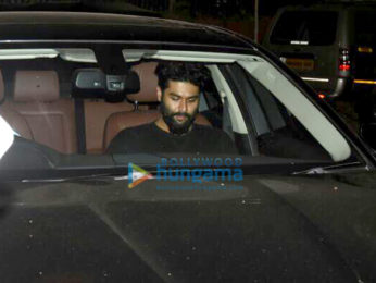 Ranbir Kapoor, Arjun Kapoor, Sidharth Malhotra & Alia Bhatt visit Karan Johar's house