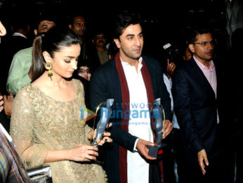 Ranbir Kapoor and Alia Bhatt grace the Lokmat Maharastrian of the Year awards