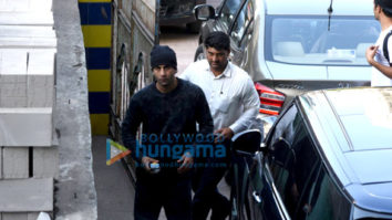 Ranbir Kapoor snapped post his dance rehearsals