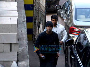 Ranbir Kapoor snapped post his dance rehearsals