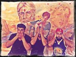 Ranveer Singh, Arjun Kapoor and Ali Abbas Zafar recreate Gandhi’s famous monkeys