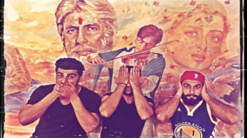 Ranveer Singh, Arjun Kapoor and Ali Abbas Zafar recreate Gandhi’s famous monkeys