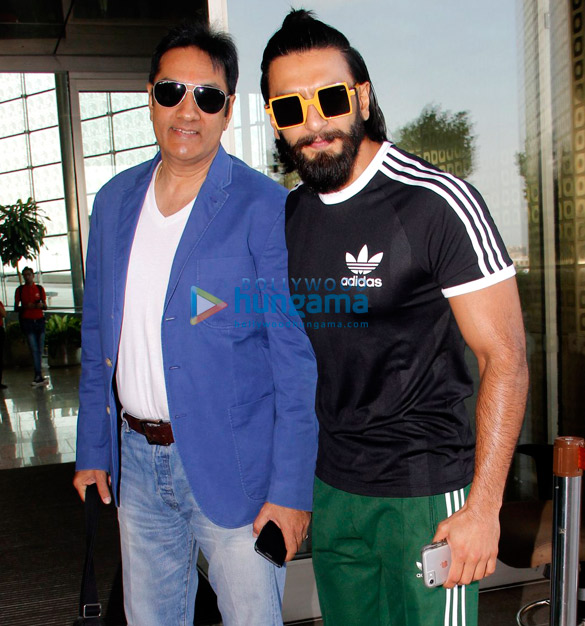 ranveer singh urvashi rautela and others snapped at the airport 1