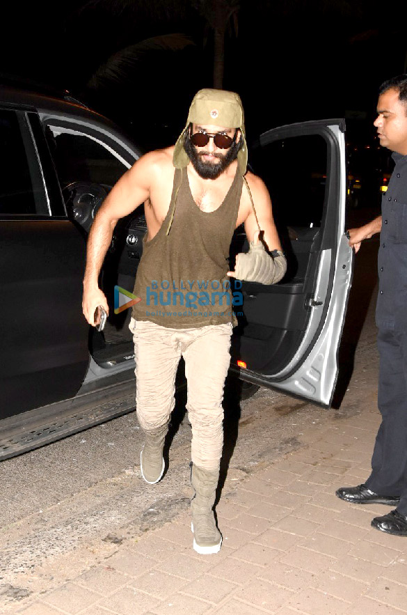 Ranveer Singh and Katrina Kaif snapped at Zoya Akhtar’s house