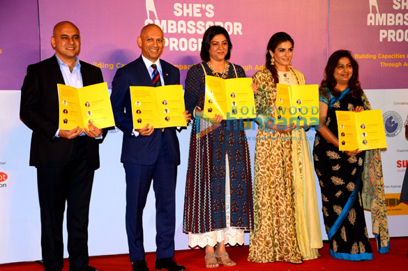 raveena tandon launches shes ambassador program campaign 1