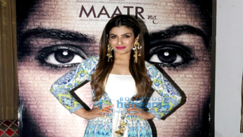 Raveena Tandon snapped at her film ‘Maatr’s promotions
