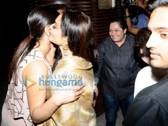 Rekha, Kangna Ranaut, Madhuri Dixit, Sushmita Sen and others grace Priyanka Chopra's bash for the movie 'Ventilator'