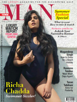 Richa Chadda On The Cover Of The Man