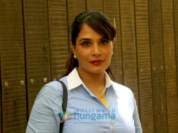 Richa Chadda promotes her production debut 'Khoon Aali Chithi'