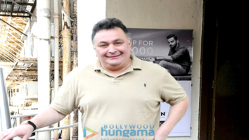 Rishi Kapoor snapped post a movie screening at PVR Juhu