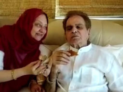 Watch: Saira Banu plants a sweet kiss on Dilip Kumar’s cheek while having a cup of tea