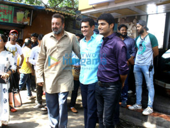 Sanjay Dutt shoots for 'Bhoomi'