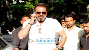 Sanjay Dutt snapped at Vishesh Films’ office