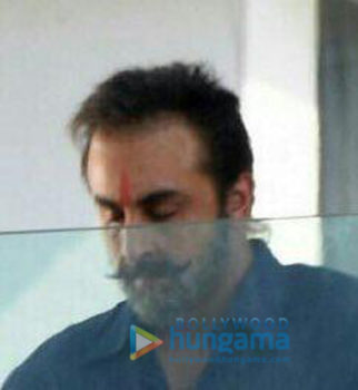 On The Sets Of The Movie Sanjay Dutt’s Biopic