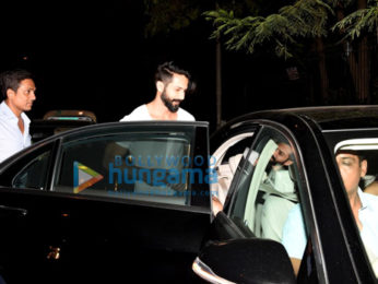 Shahid Kapoor and Mira Rajput Snapped post salon session in bandra