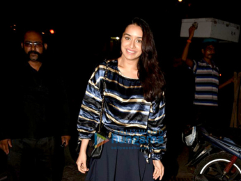 Shraddha Kapoor and Ekta Kapoor snapped post dinner at Bastian, Bandra