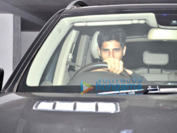 Sidharth Malhotra and other celebs visit Karan Johar's house
