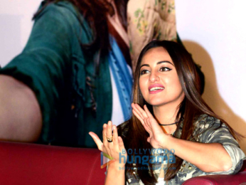 Sonakshi Sinha promotes her film 'Noor' in Noida, Delhi