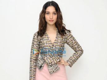 Tamannaah Bhatia snapped at the media meet of 'Baahubali 2 - The Conclusion'