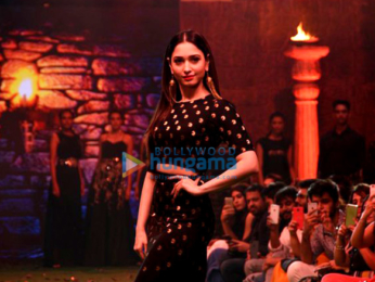 Tamannaah Bhatia walks for Saurabh Kant and Crocs at Bahubali Fashion Show