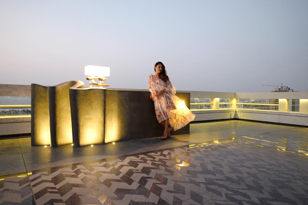 The terrace of Karan Johar’s pad designed by Gauri Khan
