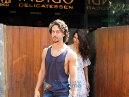 Tiger Shroff & Disha Patani snapped at ‘Indigo’