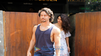 Tiger Shroff & Disha Patani snapped at ‘Indigo’