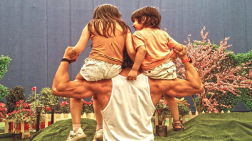 Tiger Shroff turns brand ambassador for kids and his Instagram post with them is super cute!