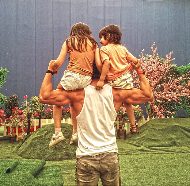 Tiger Shroff turns brand ambassador for kids and his Instagram post with them is super cute!