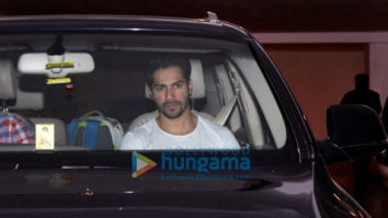 Varun Dhawan, Aditya Roy Kapur & Alia Bhatt snapped visiting Karan Johar’s house