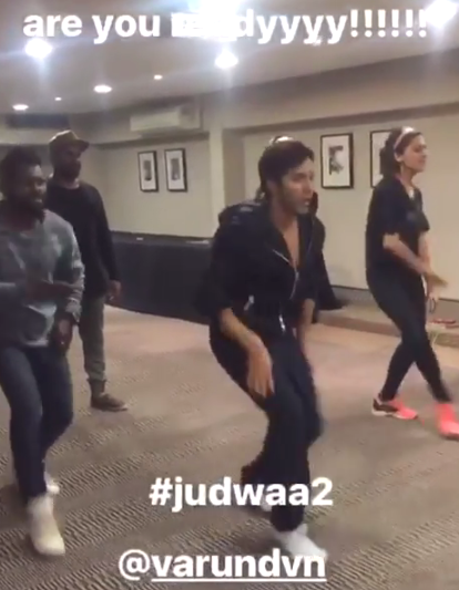 Varun Dhawan and Taapsee Pannu's rehearsal for 'Oonchi Hai Building' will make you nostalgic