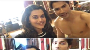 Watch: Varun Dhawan does a Salman Khan, goes shirtless for Judwaa 2
