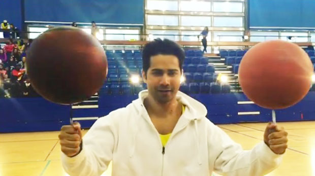 Varun Dhawan’s spinning two basketballs on his hands is a hilarious thing you will see today