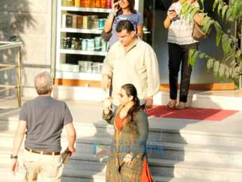 Vidya Balan and Sidharth Malhotra snapped post salon session in Bandra