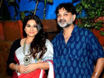 Vidya Balan snapped at 'Begum Jaan' promotions