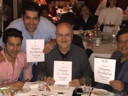Watch: Varun Dhawan celebrates his 30th birthday on the sets of Judwaa 2 in London